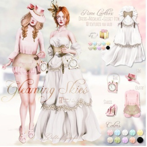 belle_epoque_gleaming_skies Mint OUTFIT - hat - bag