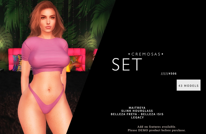 Cremosas - Set 506 + HUD 43 MODELS