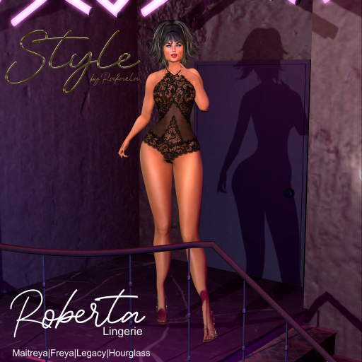 Syle by Rafaela Black Roberta Lingerie