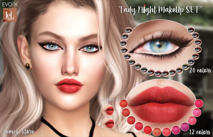 Temizi Store "Lady Night - Lipstick" (LeL EVO X - Evolution)