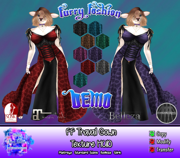 ~FF~ Travail Gown Demo