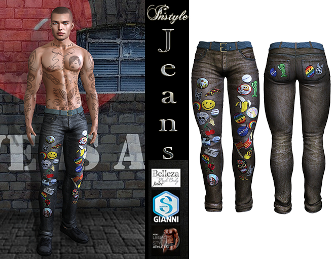 Sale 50%-InStyle-Smiley Jeans - v3(Athletic&Legacy, Gianni, Jake)