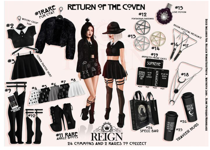 REIGN.- Coven Phone Collection- Next Supreme #21