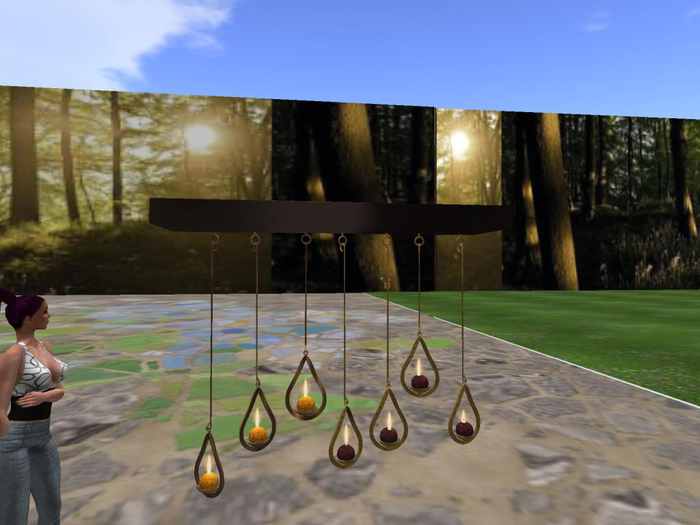 Hanging candle set BOX