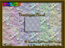 Boutique Floral Seamless Texture Set