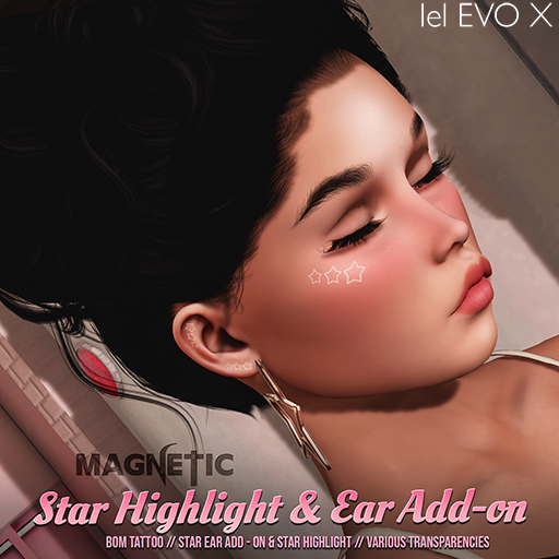 Magnetic - Star Highlight & Ear Add-on (ADD ME)