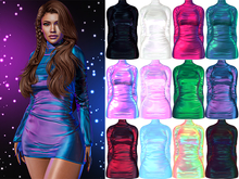 Monica Long Sleeve Layered Dress [Holo Pack] - Maitreya (+Petite) • Legacy • Freya