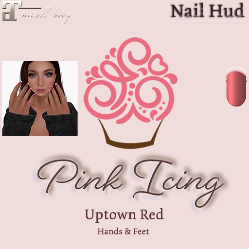 [Pink Icing] Uptown Red Lara Hud