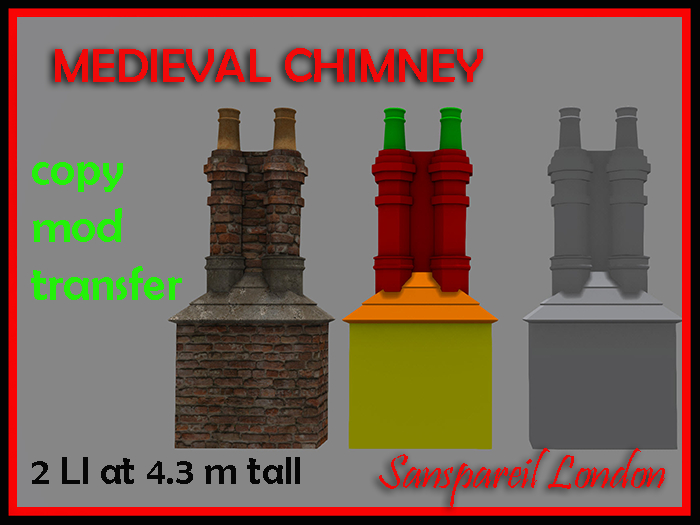 Medieval Chimney - FULL PERM Boxed
