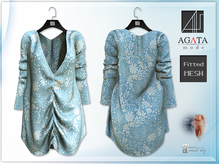 *AGATA* Riley dress / flower-B