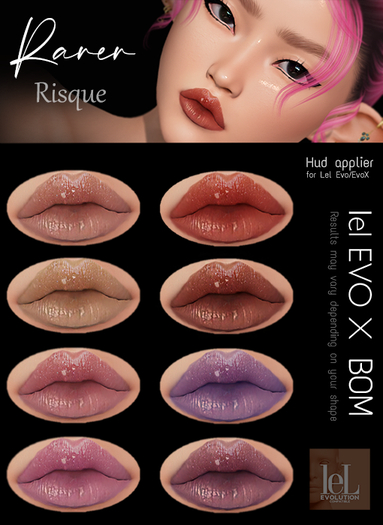 Rarer - Risque Lips (Lelutka EvoX)