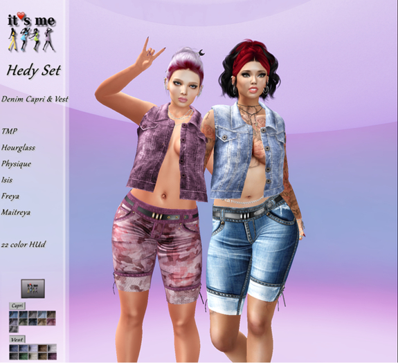 it`s me - Hedy Set - unpack