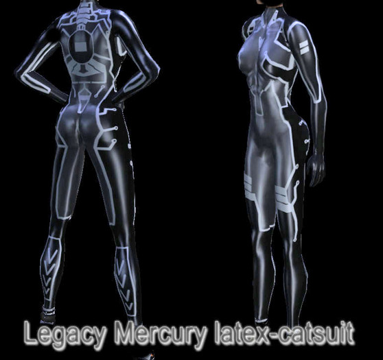 Legacy Mercury catsuit Grey