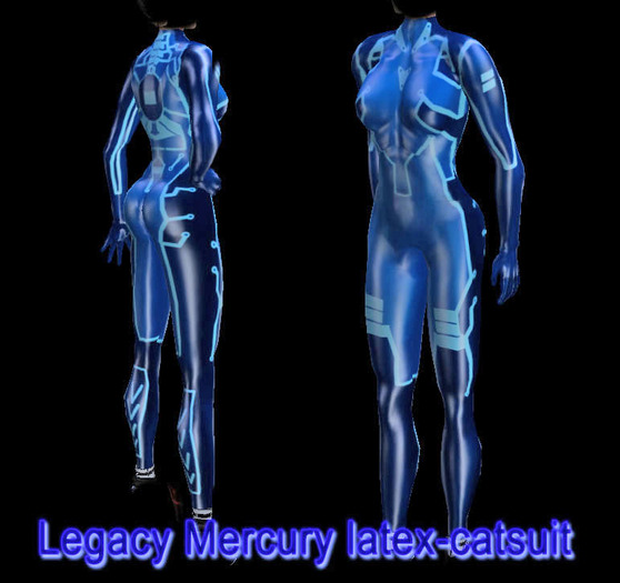 Legacy Mercury catsuit Bleu