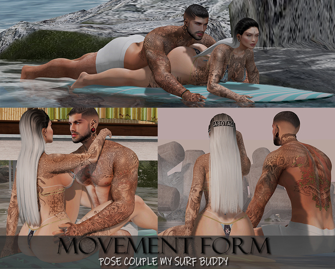 MovemenT ForM - Pose Couple My Surf Buddy