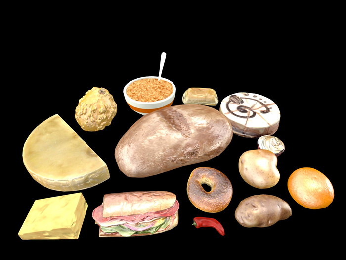 Full Perm Props "Game Ready Food Asset Pack"