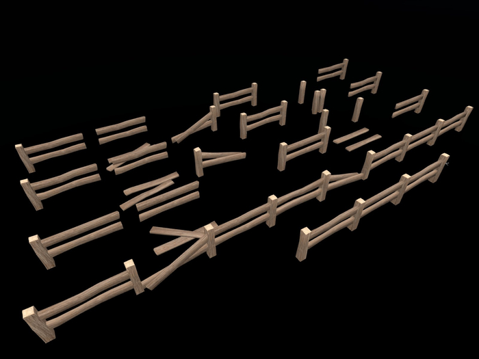 Full Perm Props "Fences Pack"