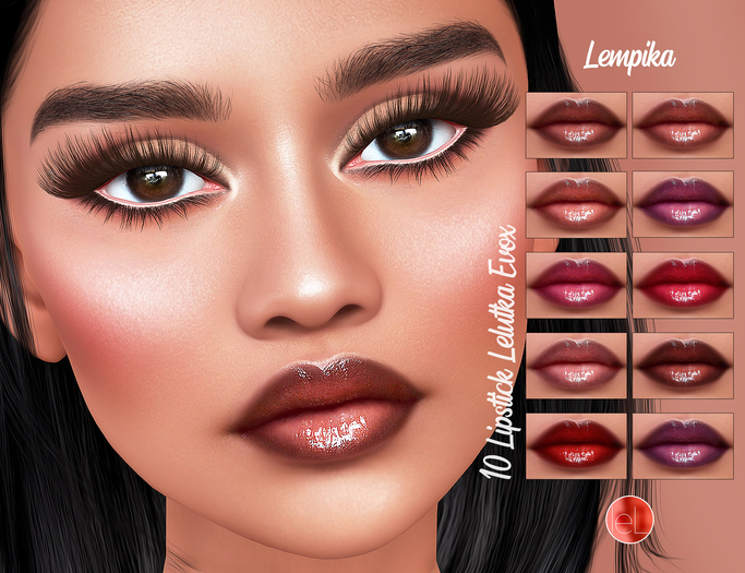 Lempika - 10 Lipstick Lelutka Evox #10