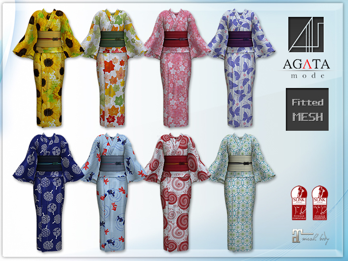 *AGATA* Yuri Yukata / fatpack