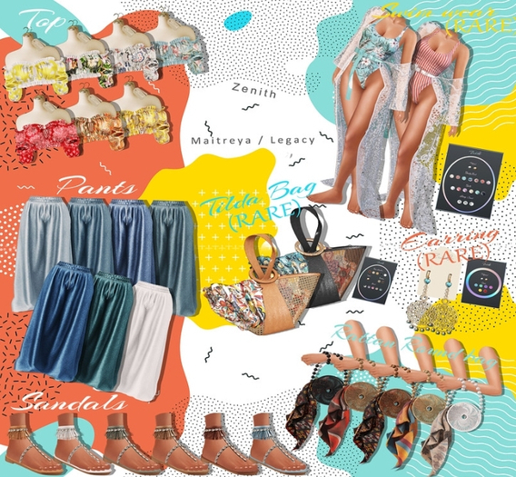 =Zenith=Tilda Rattan Round bag (Begie)