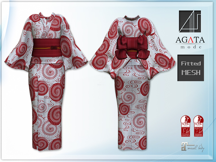 *AGATA* Yuri Yukata / print-G