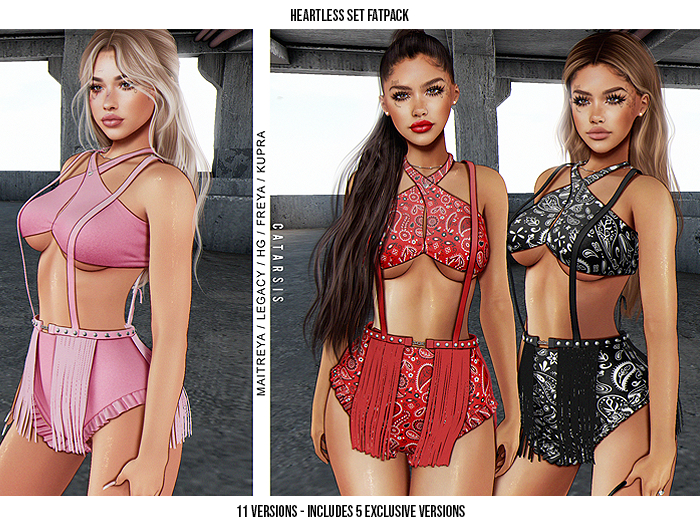 Catarsis - Heartless Outfit - FATPACK