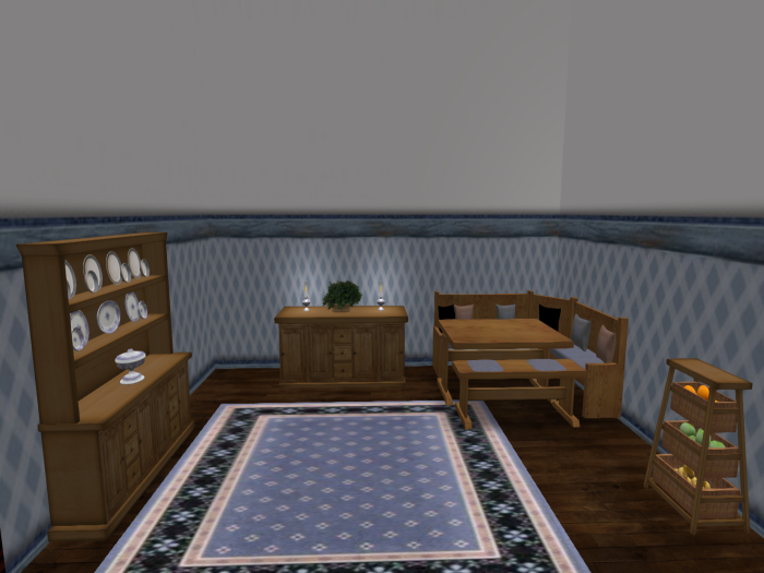 Corner Dining Room Table Set ~ Oak Complete Dining Room Set