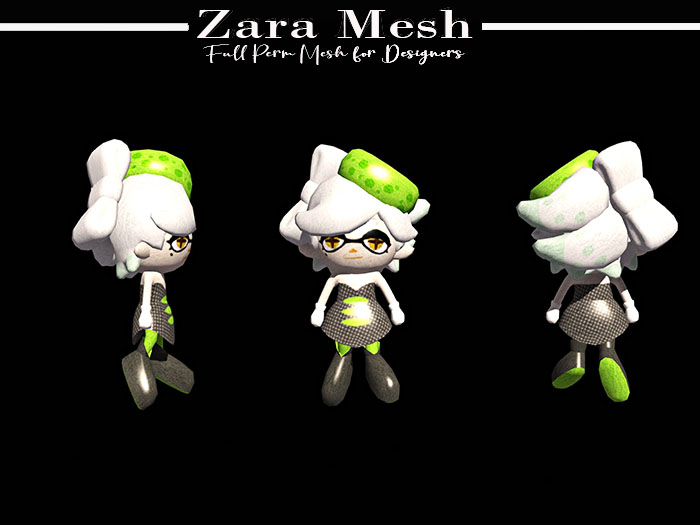 Zara Mesh - Toys - Marie Plush Doll - FULL PERM MESH