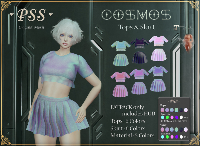 *PSS* Cosmos Tops & Skirt DEMO