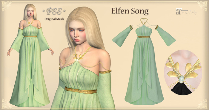 *PSS* Elfen Song Mint (touch to unpack)