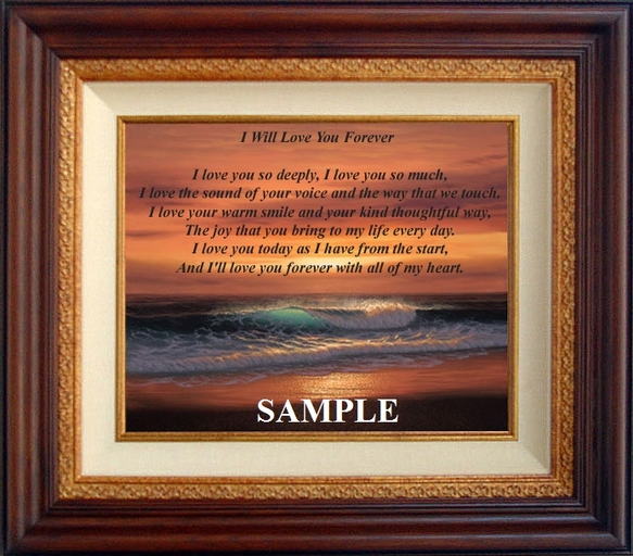 TM Love You Forever Frame