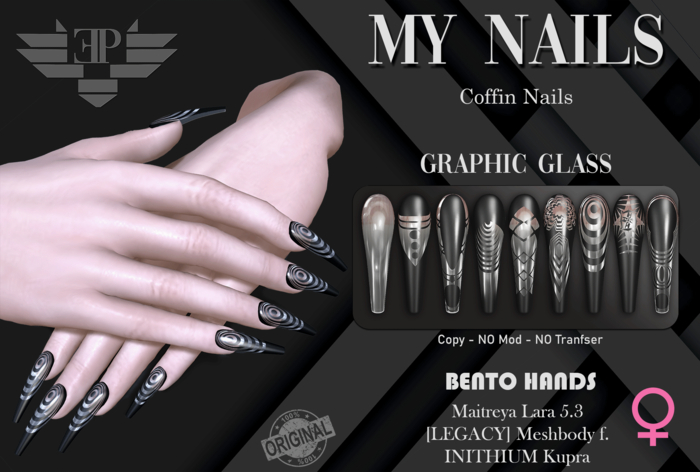 L'Emporio&PL::*My Nails*:: -Graphic Glass -Bento-FEMALE-