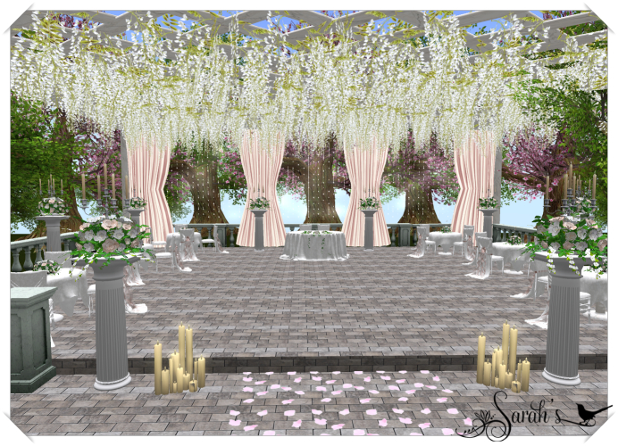 Second Life Marketplace Sarah`s "Wedding Location Melina"