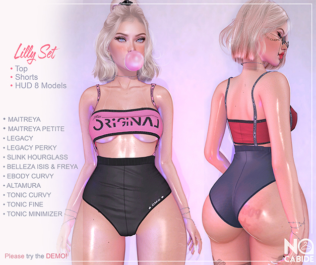 No Cabide :: Lilly Set [HUD] {unpacker}