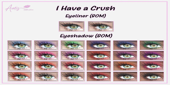 [Amis] I've a Crush (Eyeliner/shadow) - DEMO