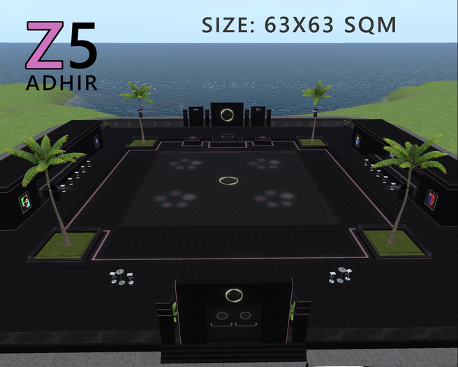 Z5 - Pink - Dance Club - Lounge Disco Club  - [ADHIR] - BOX
