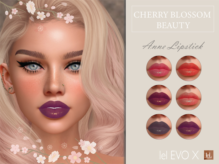 [CBB] Anne Lipstick - Lelutka