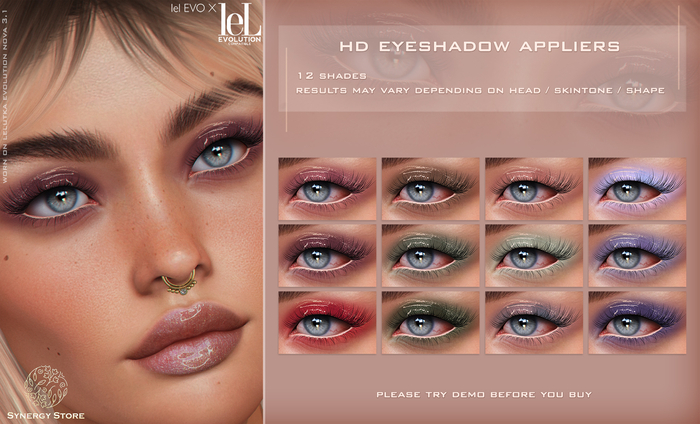 [SYN] Synergy HD Eyeshadow Milan (Soft) LELUTKA EVO/EVO X