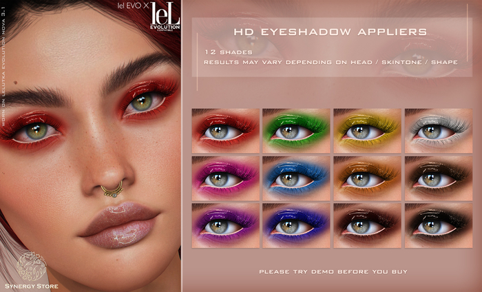 [SYN] Synergy HD Eyeshadow Milan (Bold) LELUTKA EVO/EVO X