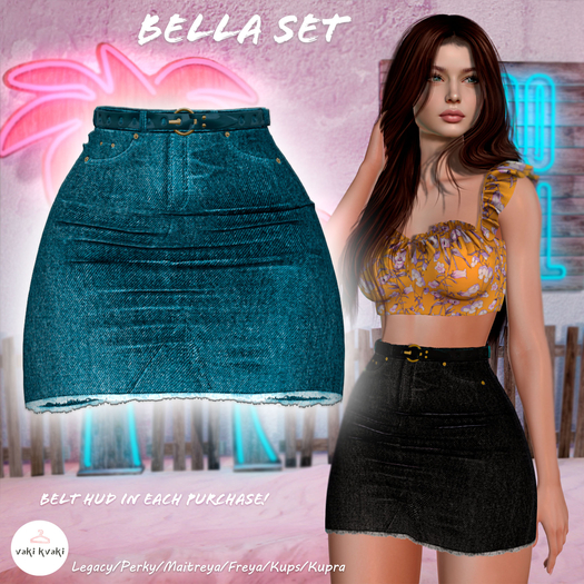 VAKI KVAKI SEA SKIRT BELLA SET