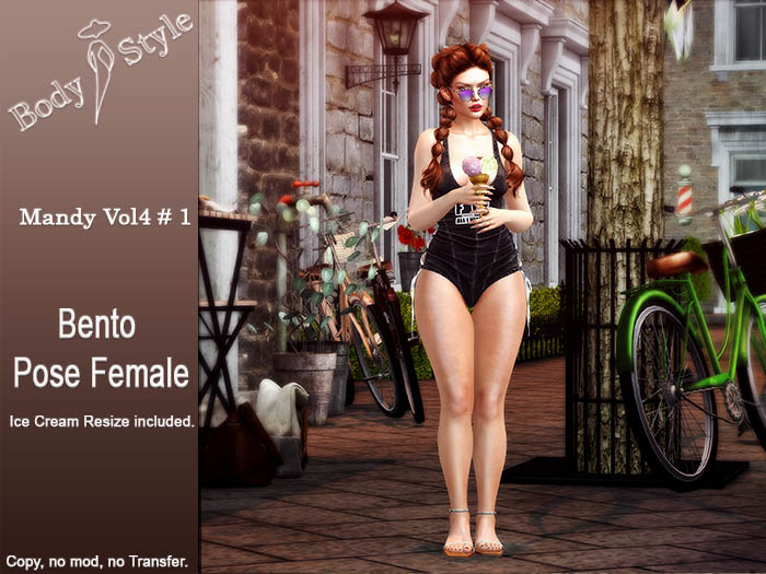 [BS] Body & Style - Bento pose Female Mandy 1