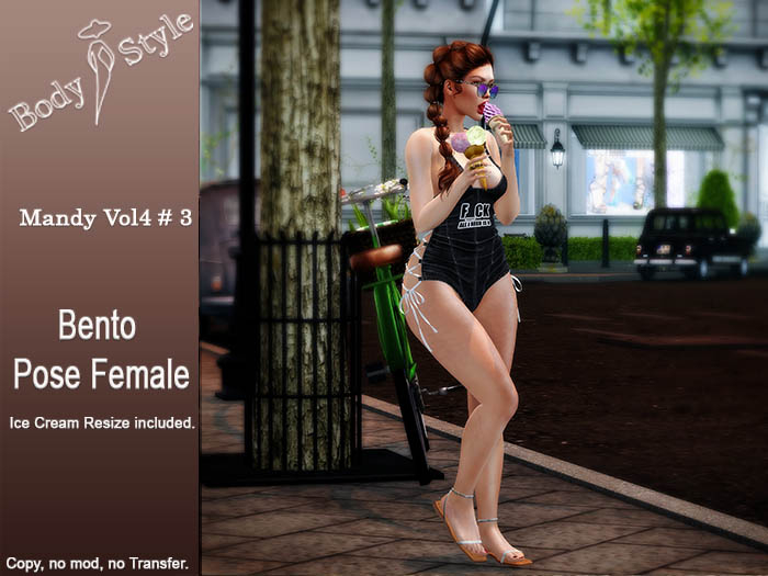 [BS] Body & Style - Bento pose Female Mandy 3