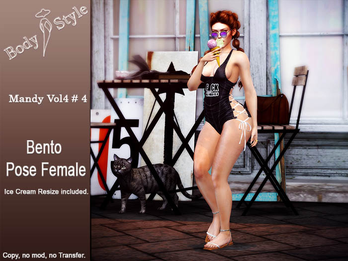 [BS] Body & Style - Bento pose Female Mandy 4
