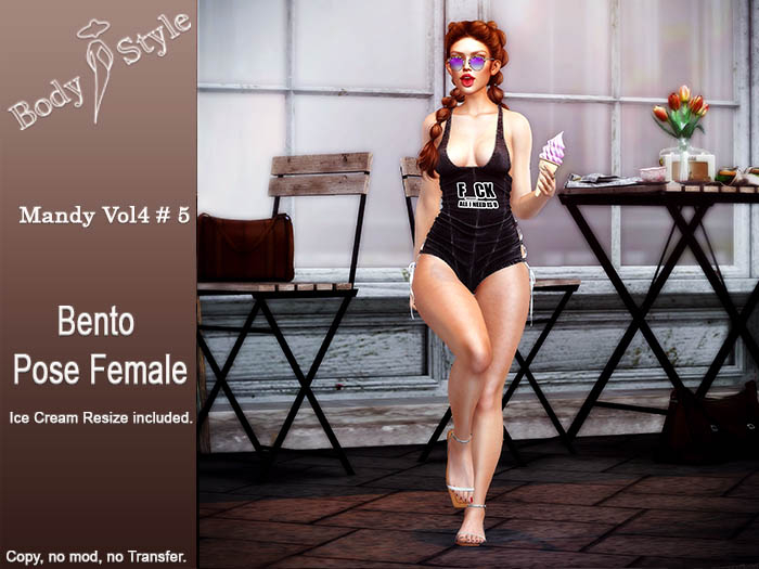 [BS] Body & Style - Bento pose Female Mandy 5