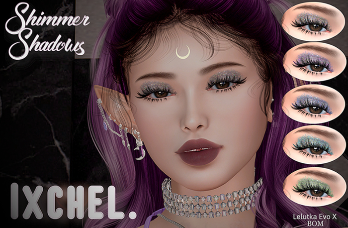 IXCHEL. - Shimmer Shadows Kit - EVO X