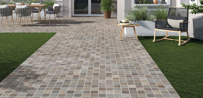 Design Qutside floor stone texture (Seamless)