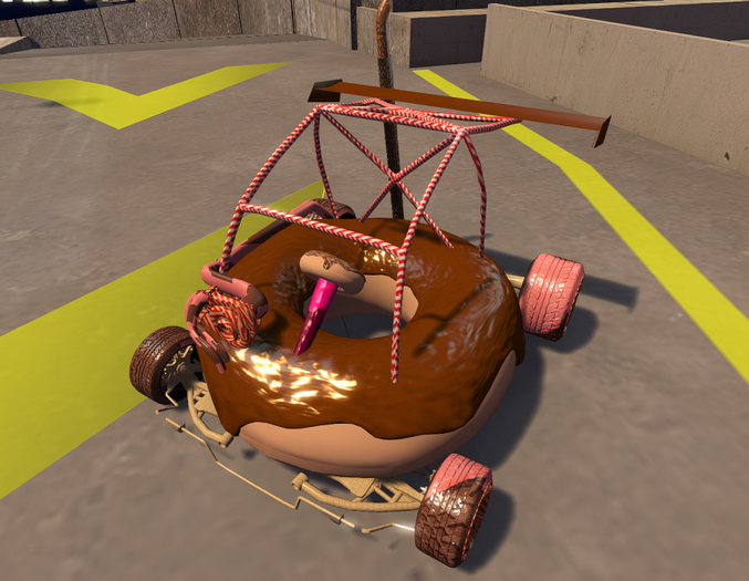 Crazy Donat Car