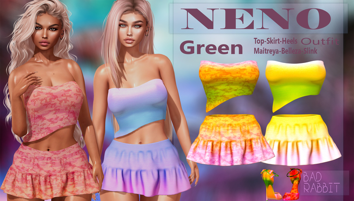 .:Bad Rabbit:. Outfit Neno Green
