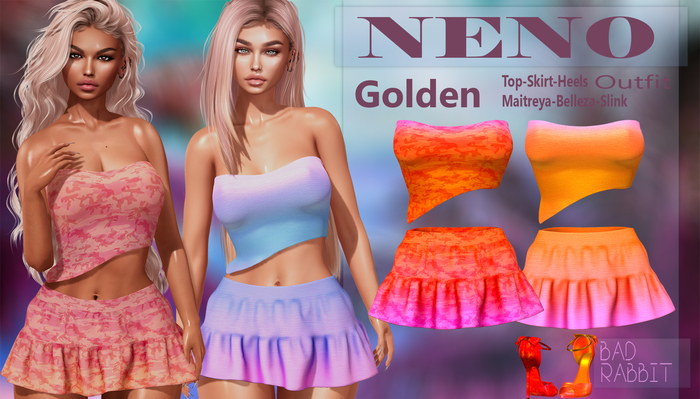 .:Bad Rabbit:. Outfit Neno Golden