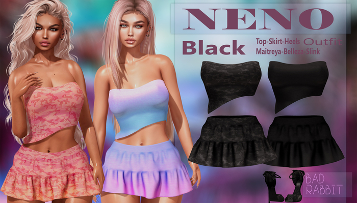 .:Bad Rabbit:. Outfit Neno Black